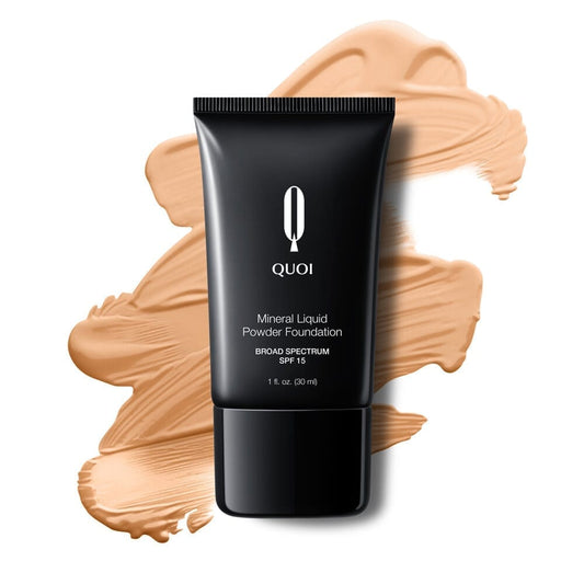 Quoi Makeup Liquid Powder - Cameo Beige